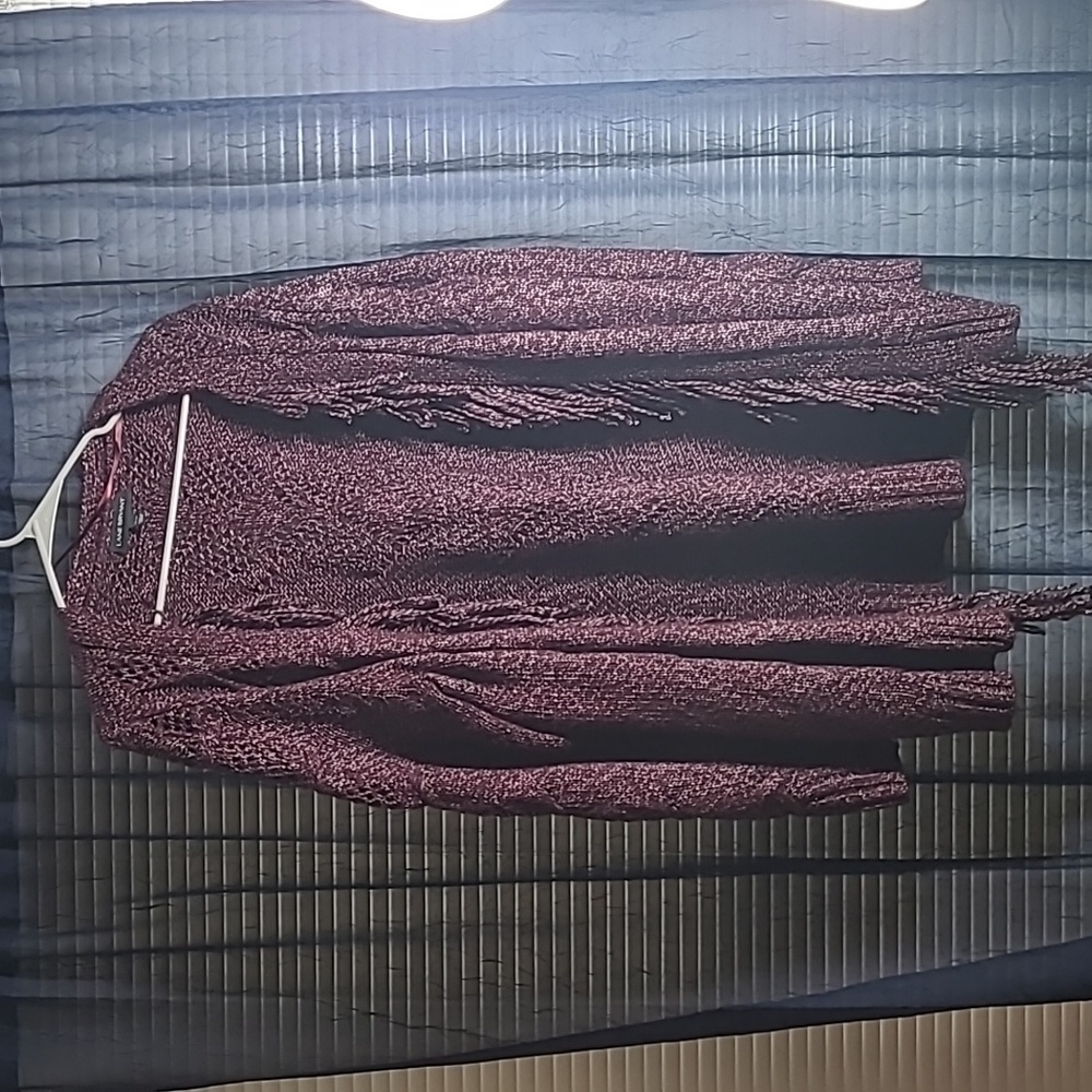 Cozy Purple Cardigan *Lane Bryant*